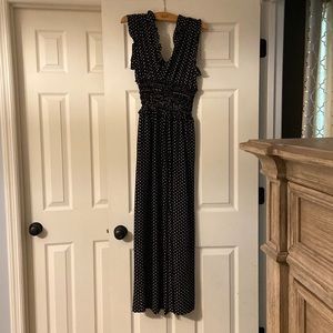 Max Studio polka dot jumpsuit